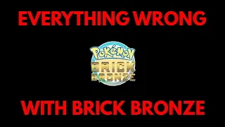 Everything Wrong With Pokemon Brick Bronze (Roblox 2024)