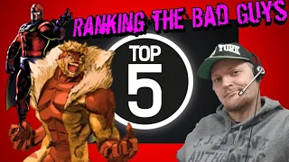 X-MEN Top 5 | Schurken Ranking