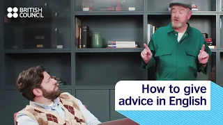 How to give advice in English