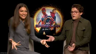tom holland and zendaya being chaotic for 10 minutes and 17 seconds