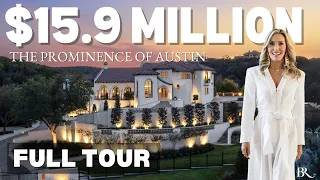 Exclusive Full Tour: Inside the $15.9M Austin Dream Castle Estate - The Prominence of Austin