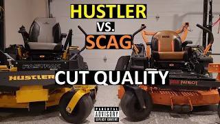 Scag vs. Hustler Cut Quality - The Video Doesn't Lie!