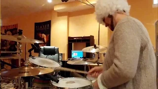 Nas - NY State of Mind Drum Cover played by an old bearded hag