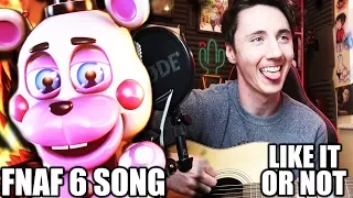 FNAF 6 SONG (Like It Or Not) - Acoustic Cover