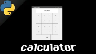 Python calculator app 🖩