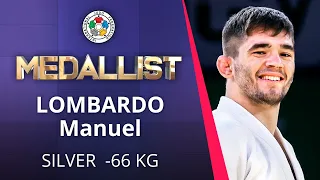 LOMBARDO Manuel Silver medal Judo World Judo Championships Seniors Hungary 2021