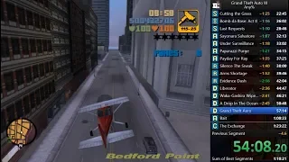 GTA III - Any% speedrun (1:13:42)