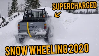 Canadian Snow Wheeling 4x4 Adventure | Built & Stock Toyota Pickups