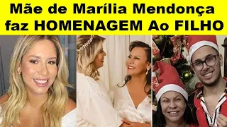 Mãe de Marília Mendonça faz homenagem emocionante para filho Gustavo