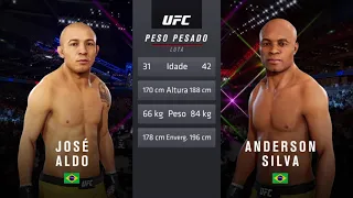 UFC SUPER LUTAS - JOSÉ ALDO x ANDERSON SILVA