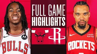 Chicago Bulls vs. Houston Rockets Full Game Highlights |March 21, 2024| Nba Studio #nba