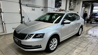 Осмотр Skoda Octavia 2017, 1.4 МКПП, Москва 18 апреля 2024 г.