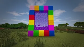 Minecraft - How to make a Portal to CANDY LAND!! (No mods)