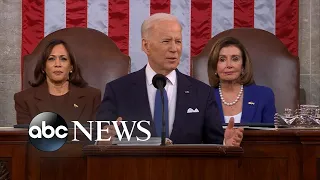 Biden remarks on crisis in Ukraine during State of the Union address