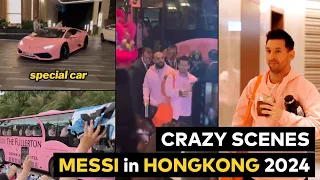 Messi shock reaction to Hong Kong fans welcome