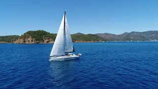 Sailing with amel 60 in Göcek