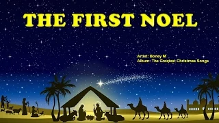 The First Noel -  Boney M (with Lyrics)