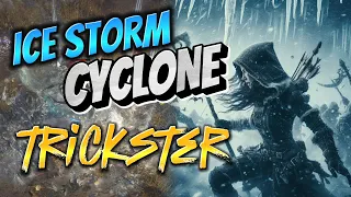 PoE 3.22 - ICE STORM Cyclone Trickster is the BEST LEAGUE FINISHER!
