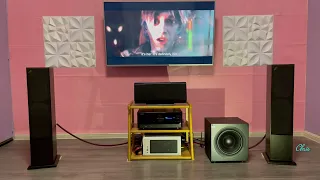 KEF Q400B SUBWOOFER 4K DEMO.