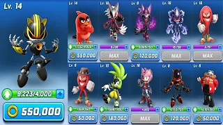 Sonic Forces - All 11 Challengers Battle: Red, Infintie, Eggman, Movie Knuckles, Rusty, Grim, Mach