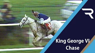 Legendary DESERT ORCHID makes it FOUR King George triumphs (1990)