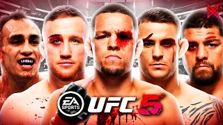 I Created The Bloodiest & Ruthless Tournament In UFC 5 🩸