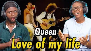 She's In Love ❤️ | Queen - Love of my life (Rock Montreal 1981) REACTION