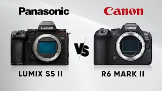 Panasonic Lumix S5 Mark 2 vs Canon EOS R6 Mark 2