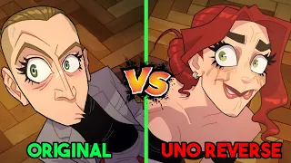 Red Flags Original Vs Uno Reverse | Side By Side Comparison