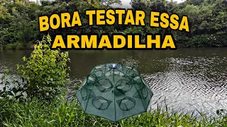 ARMADILHA  COVO TIPO GUARDA-CHUVA!!!