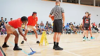 Fake Mop Boy at Basketball Tournaments Prank!