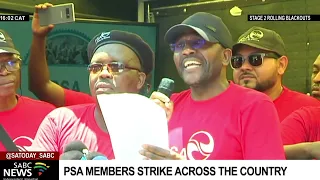 PSA Strike | Members not backing down in their demand for a 10% wage increase
