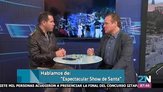 La entrevista con Marco Antonio Silva, con Rubén Cerda - Espectacular Show de Santa