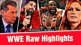 WWE Raw 29th November 2021 Highlights & Results | WWE Monday Night Raw 11/29/2021 highlights