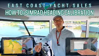 Axopar Education Series: Calibrating your heading compass on Simrad Go Series GPS.