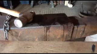 Forging a Small Axe,  Part 1. The Blacksmith at Swallow Forge.