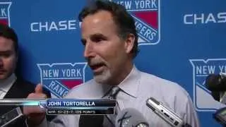 John Tortorella Post Game Whining April 5, 2012 "Penguins Arrogance"