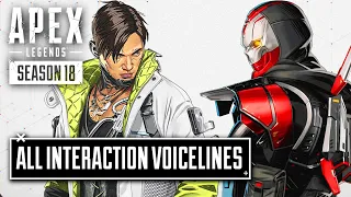 *FULL* NEW REVENANT Interaction Voicelines - Apex Legends Season 18