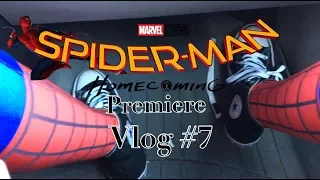 SPIDERMAN HOMECOMING PREMIERE!!!- Vlog #7