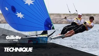 Precision Racing - Sailing the 49er with Nathan Outteridge & Iain Jensen | Gillette World Sport