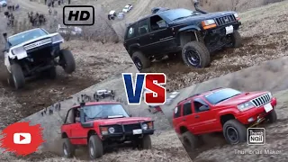 Extreme 4X4 Challenge (Range Rover VS Jeep VS Toyota)