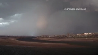 3/25/2015 Sand Springs OK Tornado as it goes over the river.