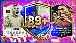 50x 89+ ICON PLAYER PICKS & SERIE A TOTS PACKS! Are They Worth It?
