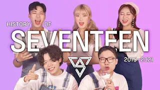 세븐틴의 역사 | 를 오직목소리로 (History Of SEVENTEEN by Acapella)