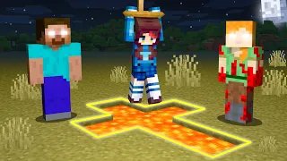 Trolleé a mi NOVIA invocando a HEROBRINE y ALEXBRINE 😨 MINECRAFT ENTIDADES