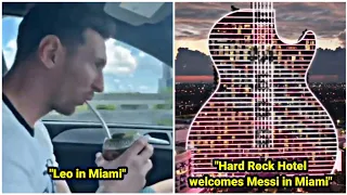 Hard Rock Hotel welcomes Leo Messi in Miami