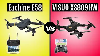 Eachine E58 vs VISUO XS809HW