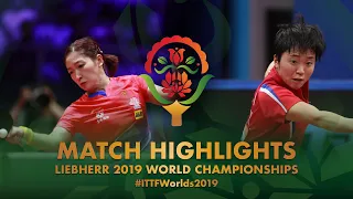 Liu Shiwen vs Kim Song I | 2019 World Championships Highlights (R16)