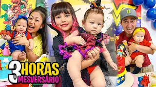 3 HORAS DE MÊSVERSÁRIO😍!! MARATONA ESPECIAL!! YU E FAMÍLIA