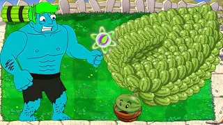 99999 Doom Melon Pult vs 1 Dom Dr.Zomboss - Plants vs Zombies Hack